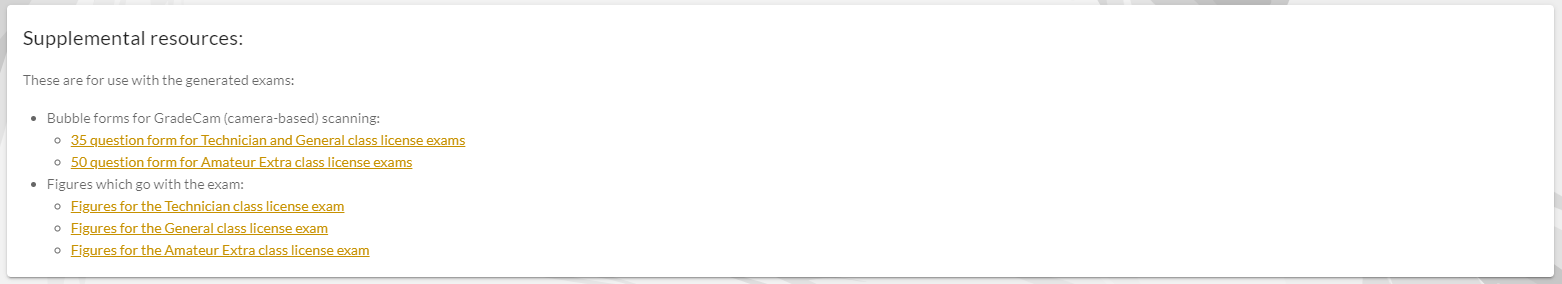 Supplemental Resources